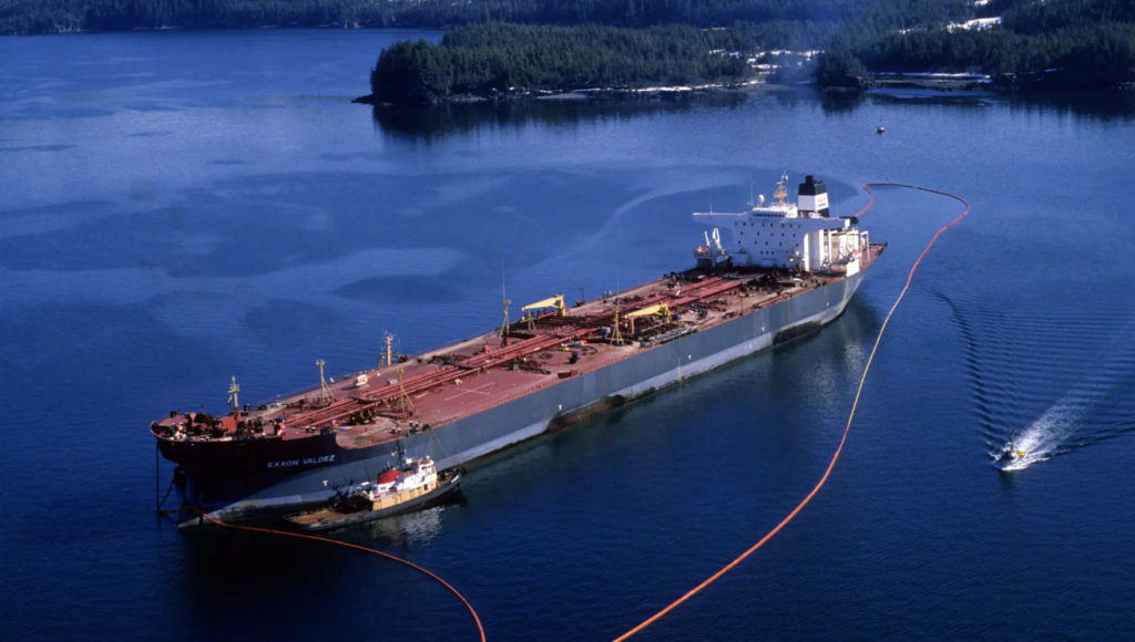 Крушение танкера «Эксон Валдез» 23 марта 1989 года