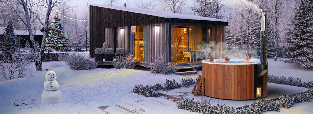 Купели с подогревом для установки на открытом воздухе