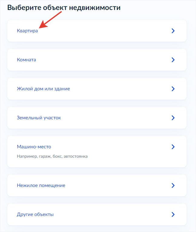 Как заказать выписку через ЕГРН - Шаг 12
