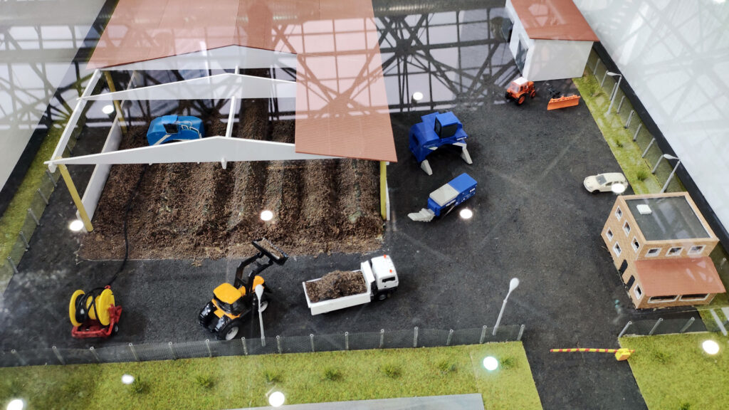 Макет комплекса переработки органических отходов от Экотехпроект