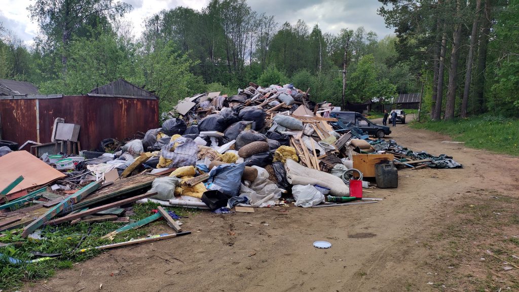 Особенности вывоза мусора в частном секторе