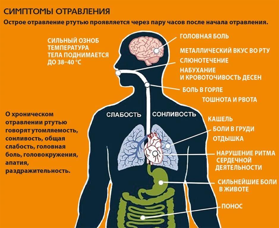 Разбился градусник: что делать