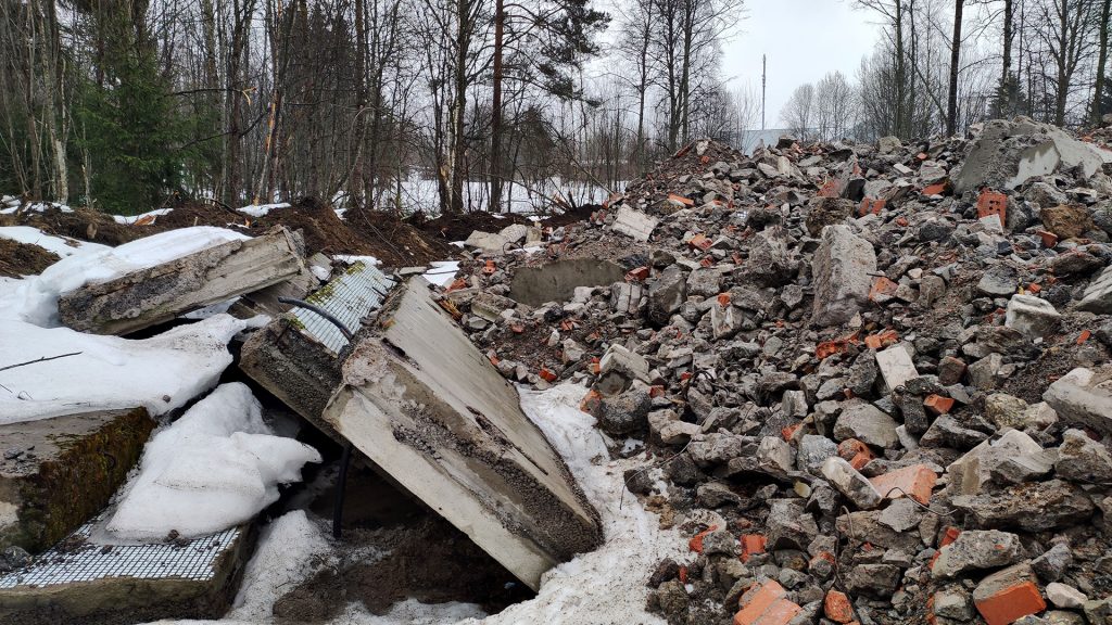 Утилизация и переработка бетона и отходов железобетона